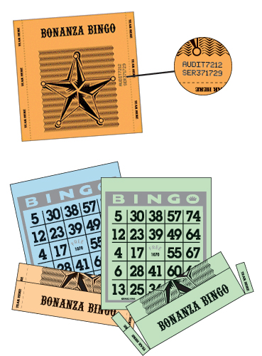 Bonanza Bingo Paper