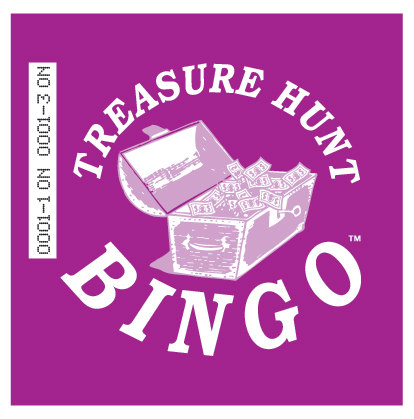 Treasure Hunt Bingo Paper